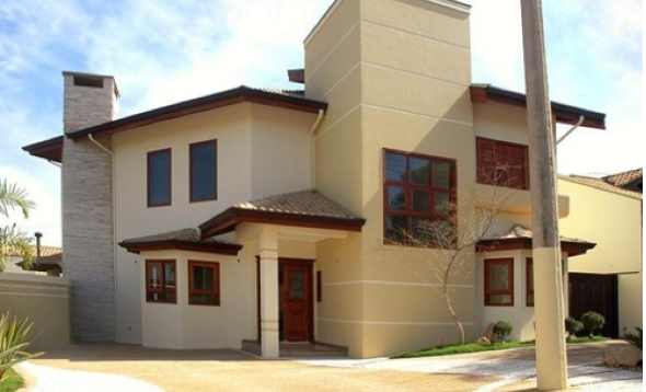 6-Fachadas de casas em cores claras a nova tendência