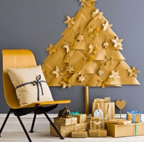14 ideias para árvore de Natal de material reciclado