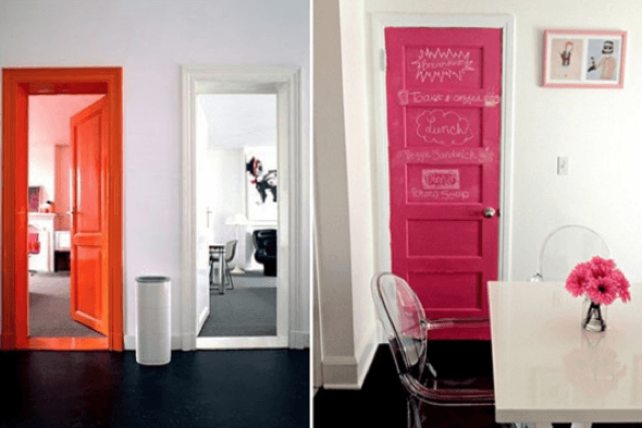 5-Portas coloridas para casa