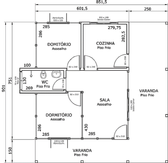 12 modelos de planta baixa de uma casa e dicas de criação