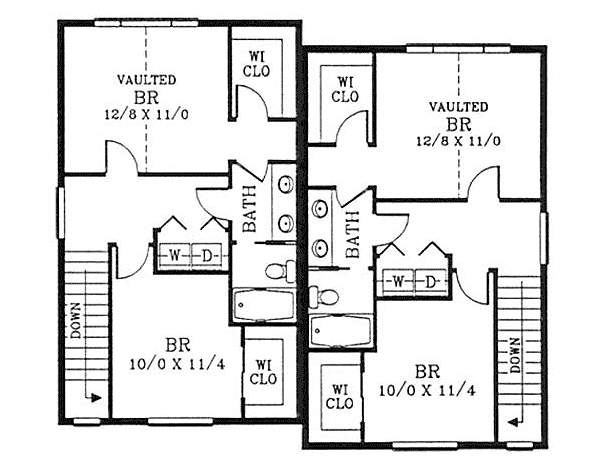 18-plantas de casas duplex modelos