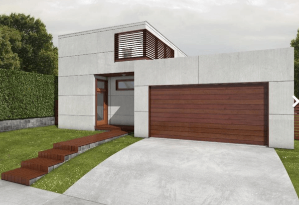 2-Linda casa com linhas retas com 182m2