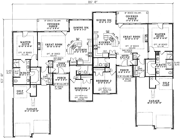 25-plantas de casas duplex modelos