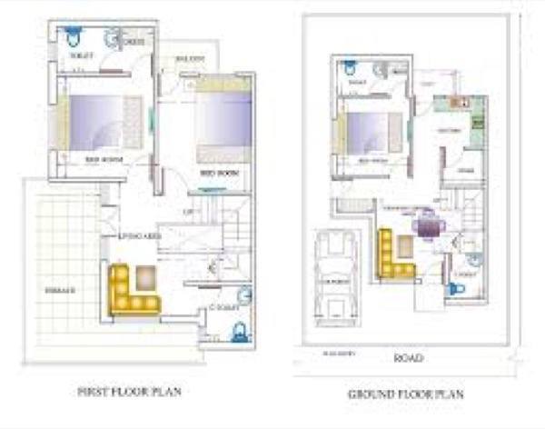 32-plantas de casas duplex modelos