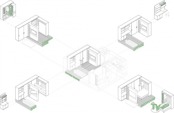 Apartamento maximizado em Nova York 019