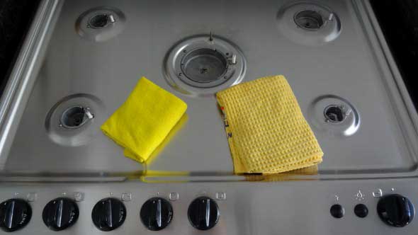 Como limpar fogão com bicarbonato 003