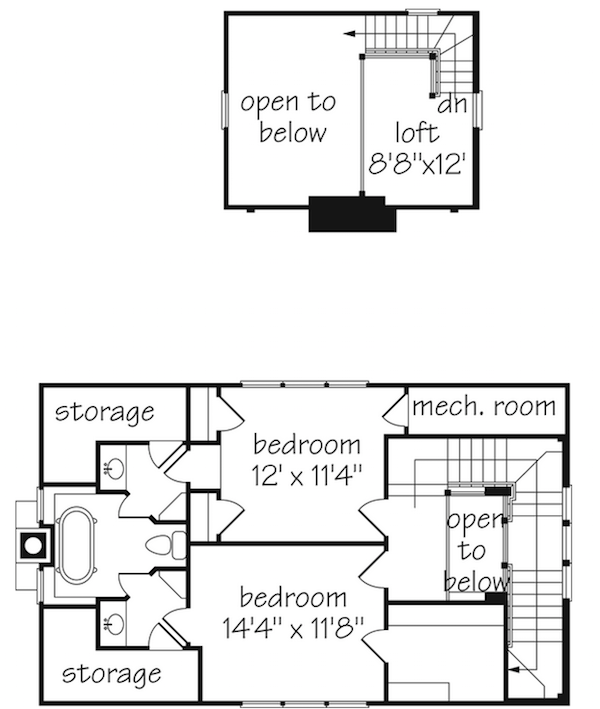 planta de casa bem dividida 42