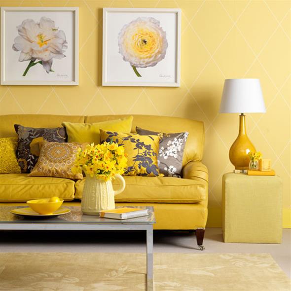 Amarelo na decoração 002