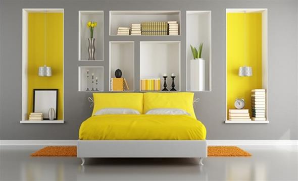 Amarelo na decoração 005