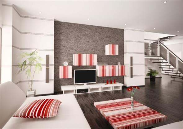 Decorar ambientes com listras 010