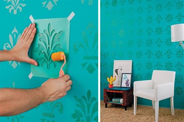 Idéias DIY para decorar paredes vazias 017