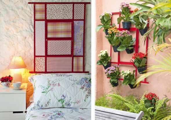 Janelas e venezianas recicladas na decoração 007