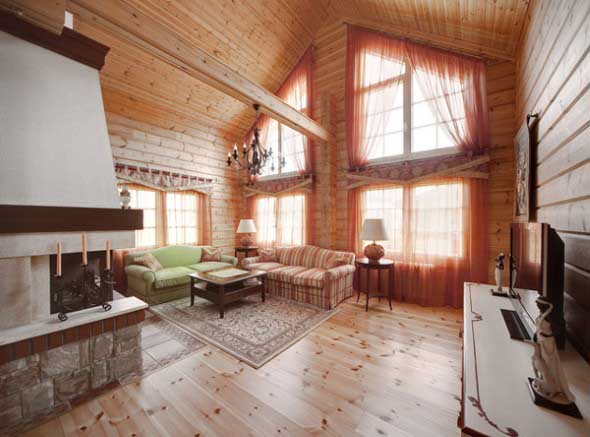 Casa de madeira charmosa e funcional 019
