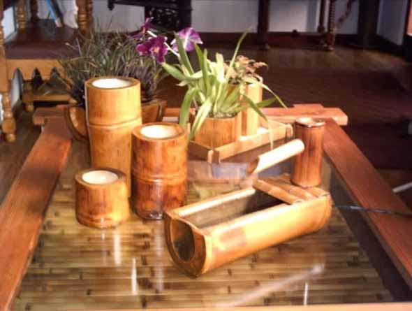Enfeite sua casa com o charme do bambu 008