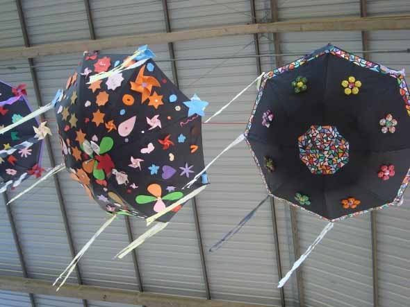Guarda-chuvas na decoração 008