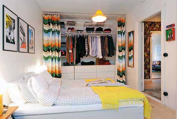 Guarda roupa aberto - Um closet prático para você montar em casa