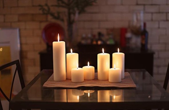 18 Maneiras de decorar com velas 002