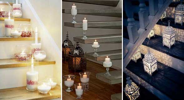 18 Maneiras de decorar com velas 009