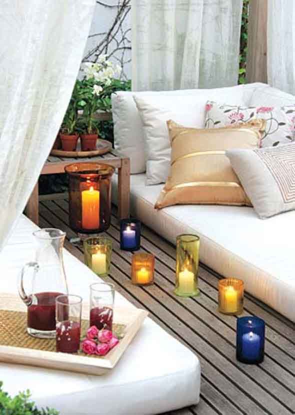 18 Maneiras de decorar com velas 011