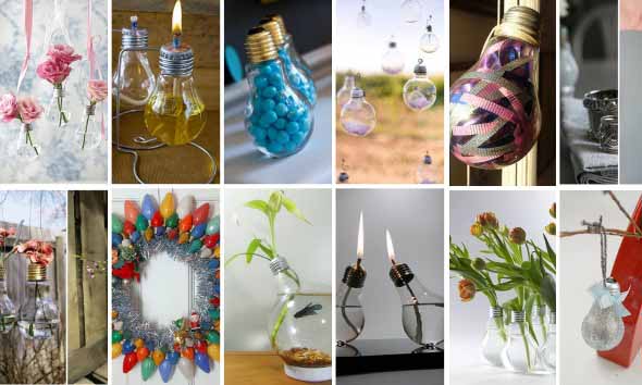 Lâmpadas queimadas na decoração 016