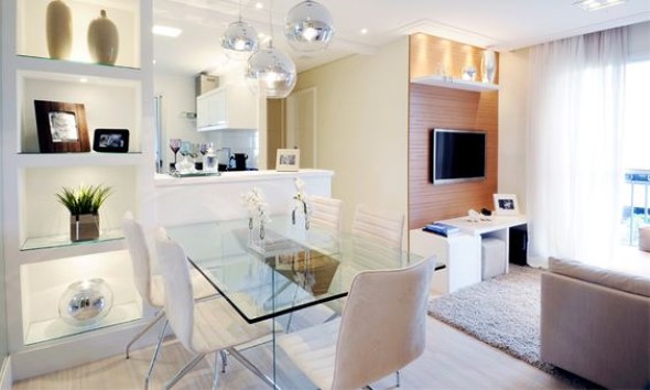 Apartamento pequeno com ambientes integrados 002