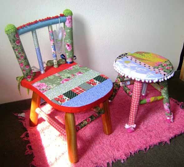 Cadeiras antigas na decoração 008