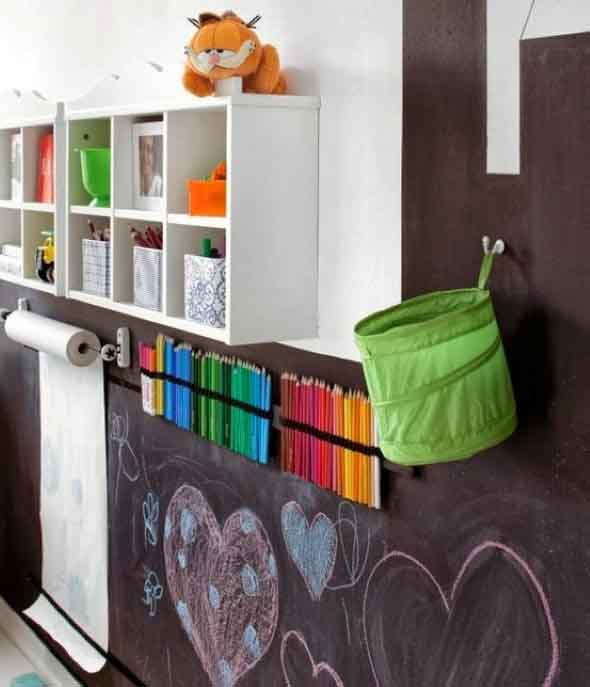 Espaço divertido para crianças em casa 019