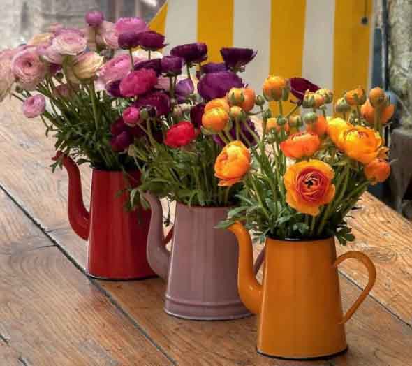 Vasinhos de flores e plantas para enfeitar a casa 001