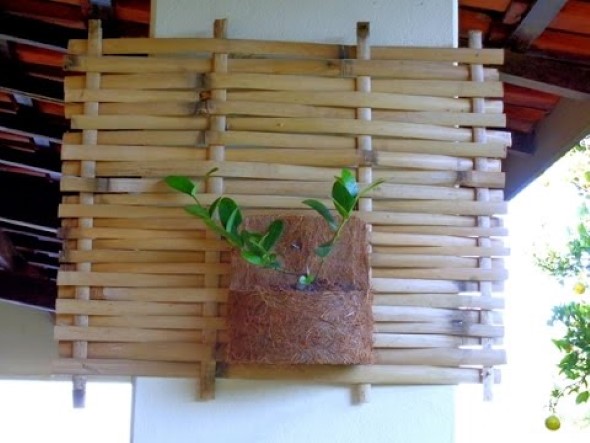 Ambientes decorados com o uso do bambu 009
