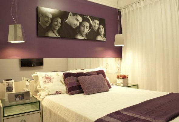 Decore as paredes com fotos de família 022