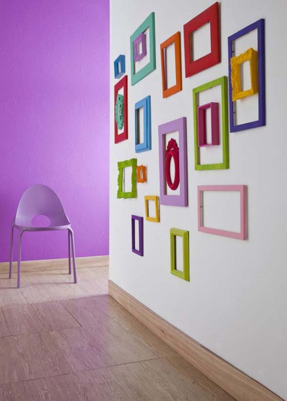 Ideias de decoração com paredes de molduras 006