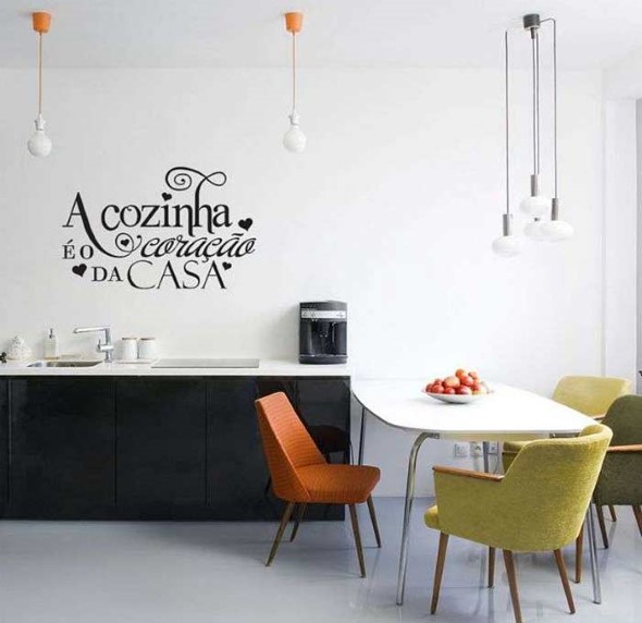 Decore sua cozinha com adesivos 006