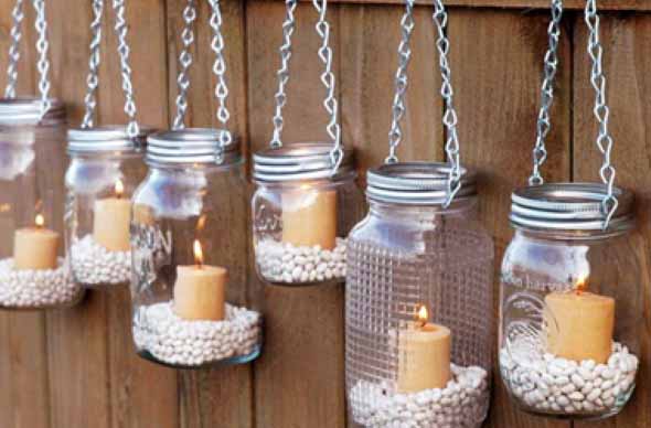 ideias decorativas com potes de vidro 012