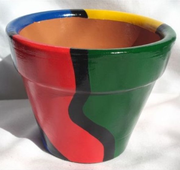 DIY - Como pintar vasos de cerâmica 013