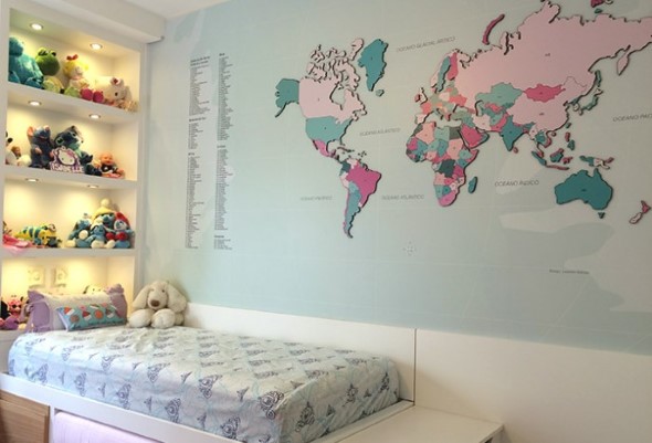 Decorar o quarto com mapa mundi 001