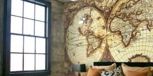 Featured image of post Papel De Parede Para Quarto Masculino Mapa Mundi As melhores ofertas para voc completar o seu o floral combina com decora es rom nticas ou seja ideal para quartos com m veis brancos e linhas retas