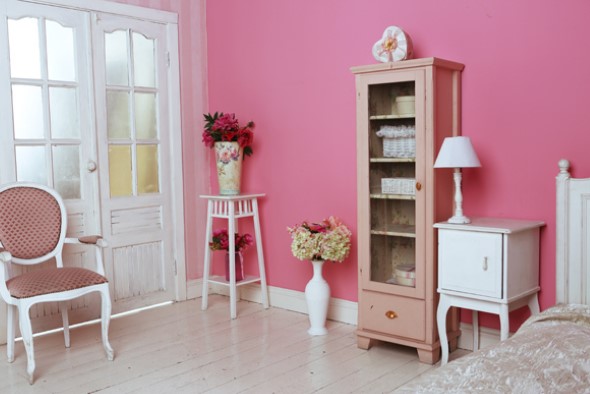 Inspire-se decorando a casa com tons de rosa 006