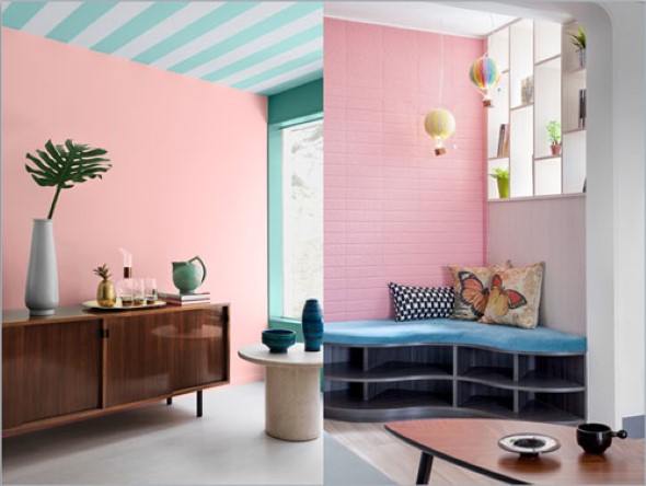 Inspire-se decorando a casa com tons de rosa 018