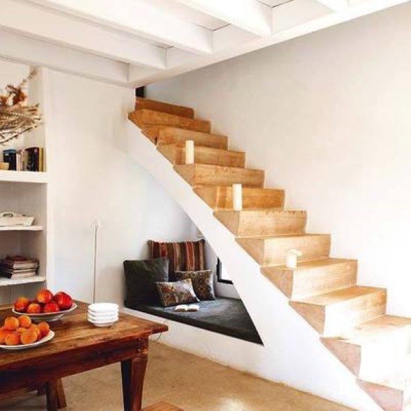 Modelos de escadas casas pequenas 014