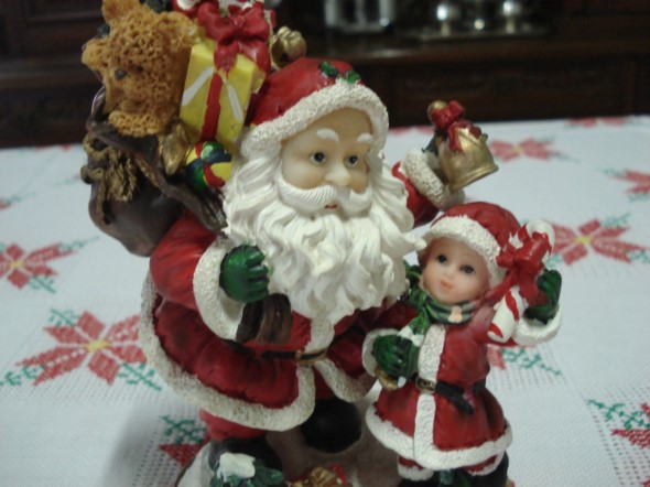 Papai Noel na decoração de natal 006