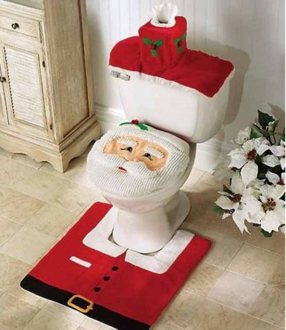 Papai Noel na decoração de natal 016