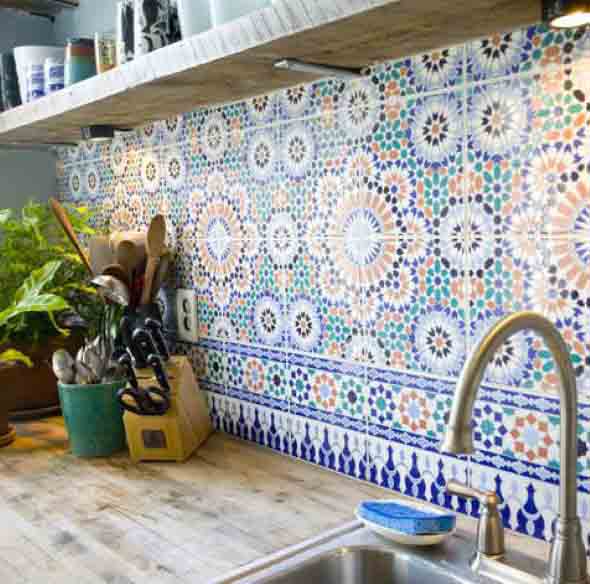 Azulejos estampados na cozinha 004