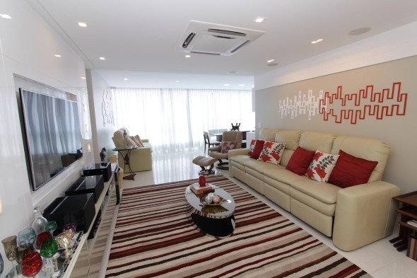 Sofá grande para sala de estar 012