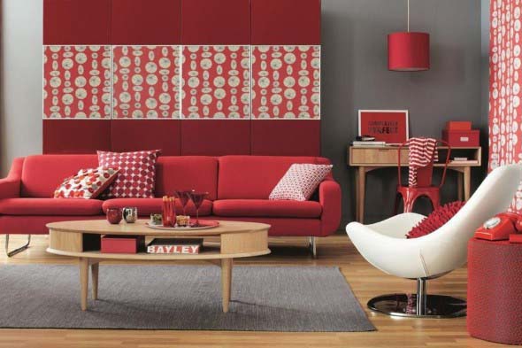 Dicas para usar vermelho na decoração 005