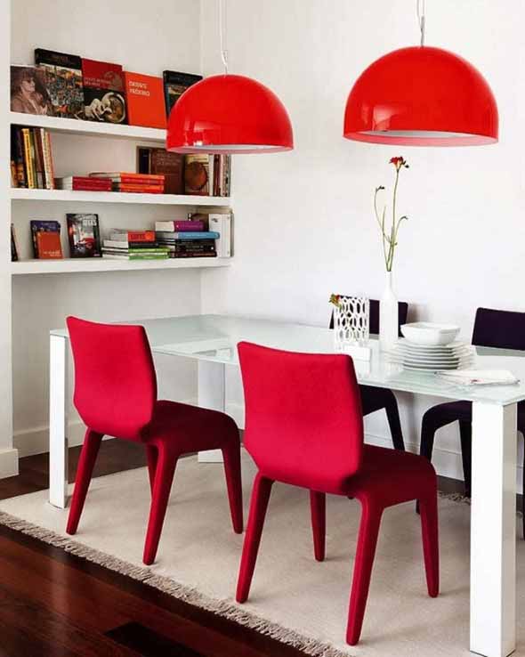 Dicas para usar vermelho na decoração 024