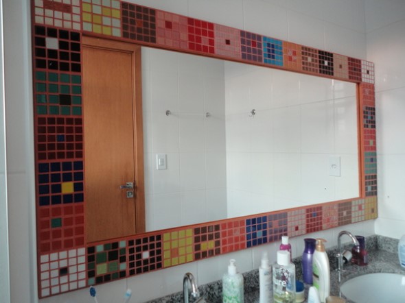 Mosaico na decoração de casa 022
