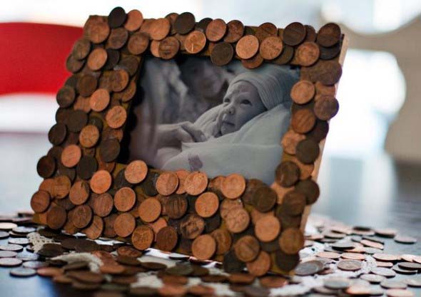 Reutilizar moedas na decoração 007