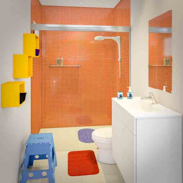 Banheiros coloridos 015