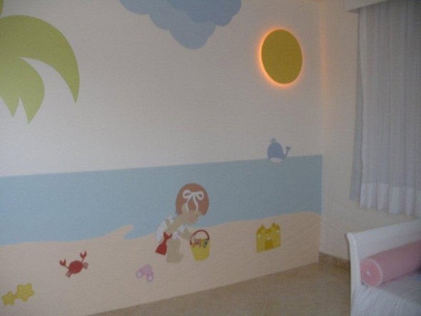 Decorar quarto de bebê em estilo praia 005